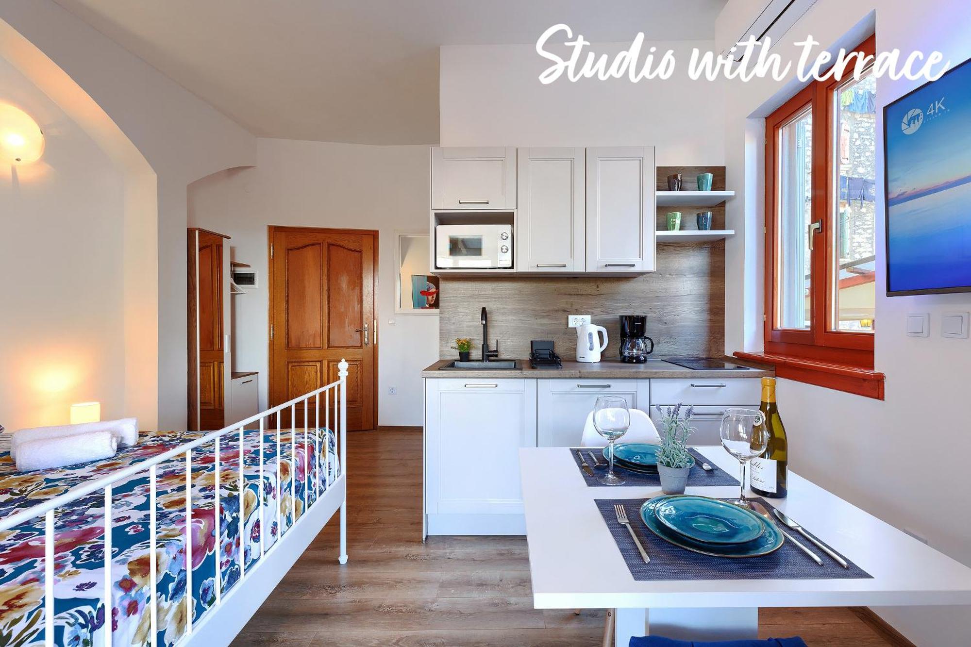 Studios Notte Sul Porto Rovinj Dış mekan fotoğraf