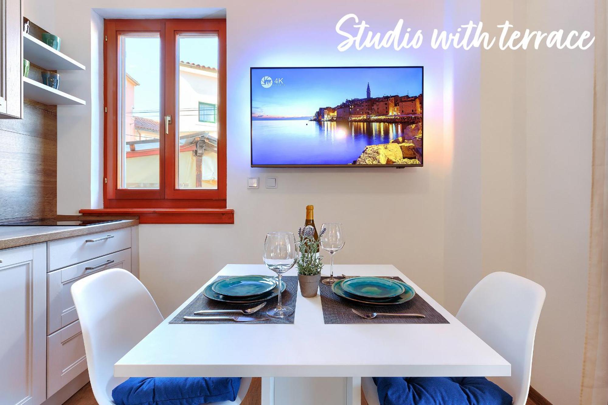 Studios Notte Sul Porto Rovinj Dış mekan fotoğraf